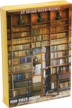 Image of At Home with Books Jigsaw Puzzle by CICO Books