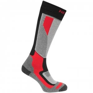 image of Nevica Banff 1 Pack Ski Socks Juniors - Black/Red