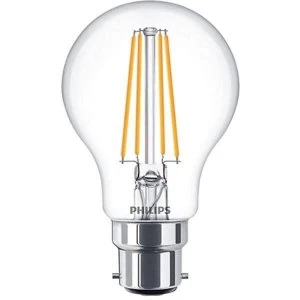 Image of Philips 8W LED BC B22 GLS Very Warm White Dimmable - 70946700