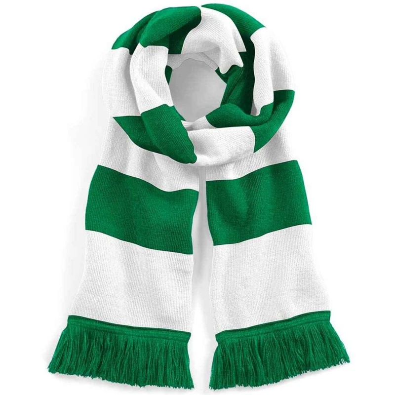 Image of Beechfield Beechfield Men Stadium Scarf in Bright Green Bright Green One Size Male 5063527348012