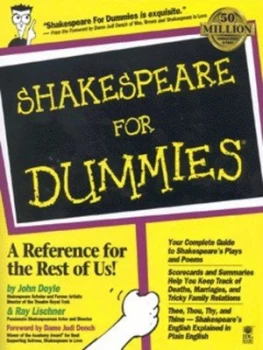 Image of Shakespeare for Dummies by John Doyle Paperback