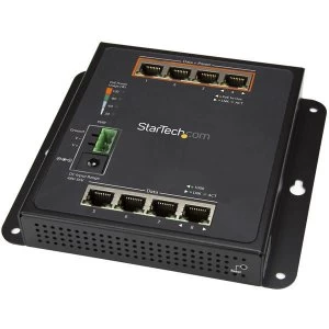 Image of Startech GbE Switch 8 Port 4 PoE Plus Managed