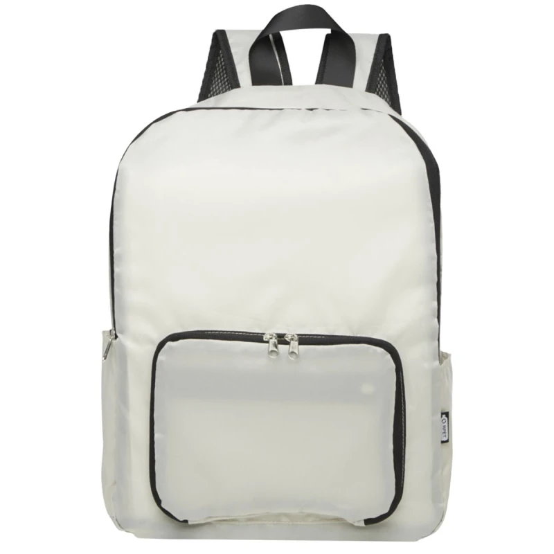 Image of Floso Mens RPET Foldable 15L Backpack in Light Sand Light Sand Male