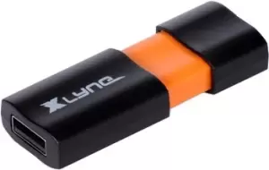 image of xlyne Wave USB 2.0 8GB USB flash drive USB Type-A Black, Orange