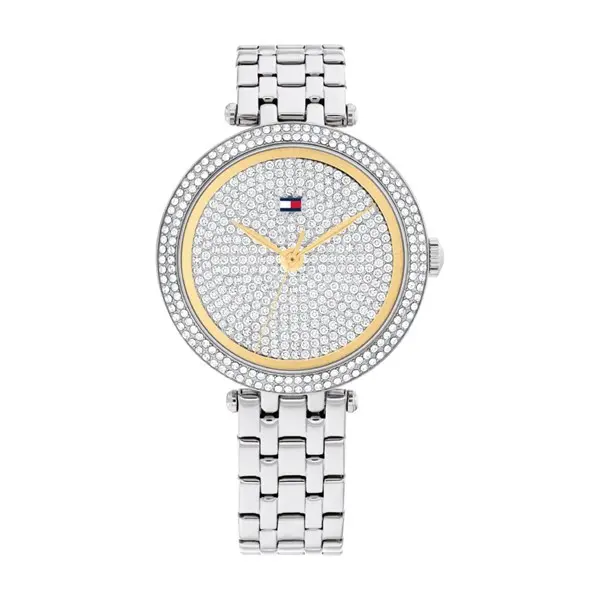Image of Tommy Hilfiger 1782722 Natalie Stone Set Bracelet Watch - W95341