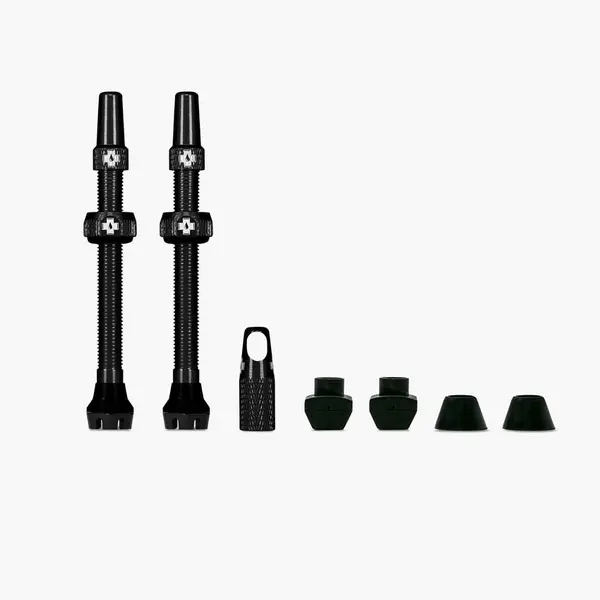 Image of Muc-Off Tubeless Valves V2 60ml Black - Cycles UK