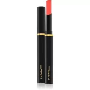 Image of MAC Cosmetics Powder Kiss Velvet Blur Slim Stick Moisturising Matte Lipstick Shade Hot Paprika 2 g