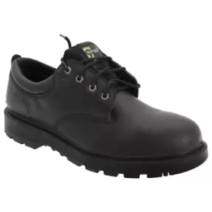 Image of Grafters Mens Contractor 4 Eye Safety Shoes (10 UK) (Black)