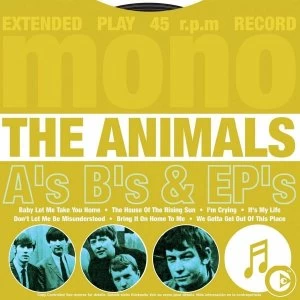 image of The Animals - As Bs & EPs Music CD