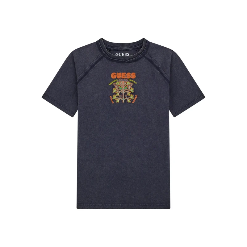 Image of Guess Kid's T-Shirt Guess Oversize Bleu Male 10 ans