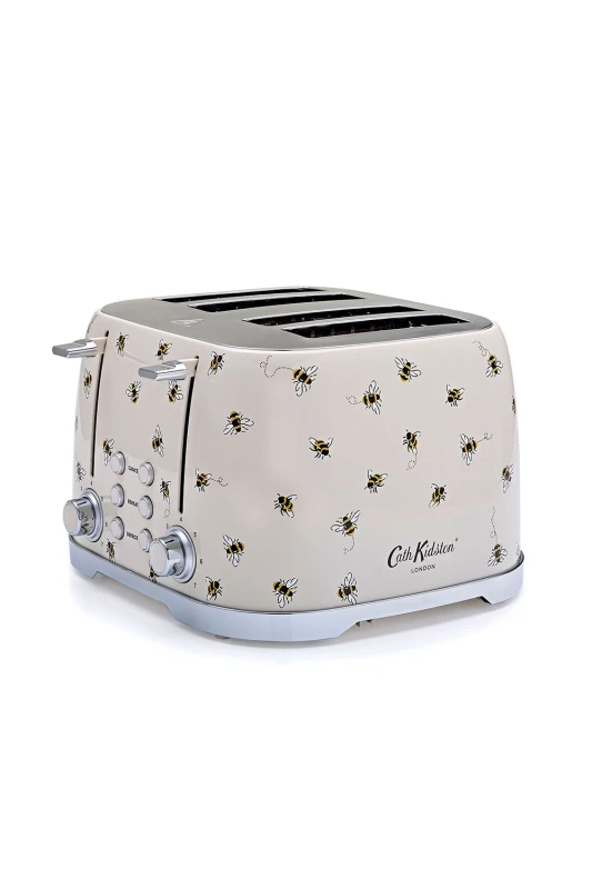 Image of Cath Kidston VQ Bees 4 Slice Toaster Multicolor Unisex