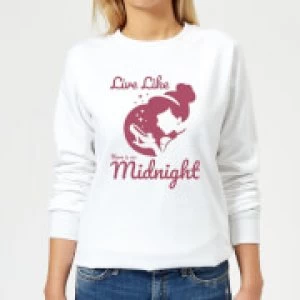 image of Disney Princess Midnight Womens Sweatshirt - White