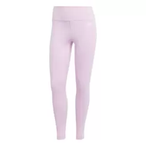 Image of adidas Train Essentials 3-Stripes High-Waisted 7/8 Leggin - Purple