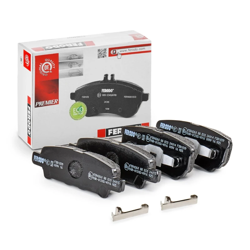 Image of Brake pad set FERODO FDB1839