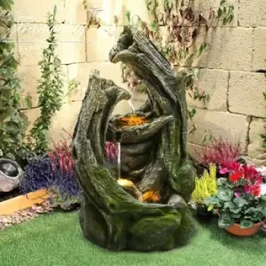 Image of Tranquility Water Features - Pooling Moss Mains Powered Water Feature