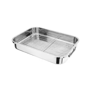 image of Judge 42 x 30 x 6.5cm Roasting Pan with Rack