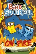 Image of bird and squirrel on fire a graphic novel