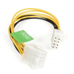 Image of StarTech 8" EPS 8 Pin Power Cable