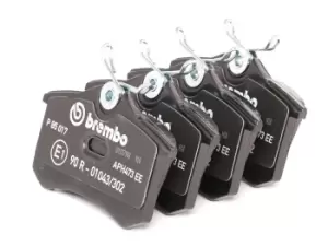 Image of BREMBO BRAKE PAD SET OF 4 P85017