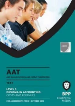 Image of Aat Costs and Revenues Paperback