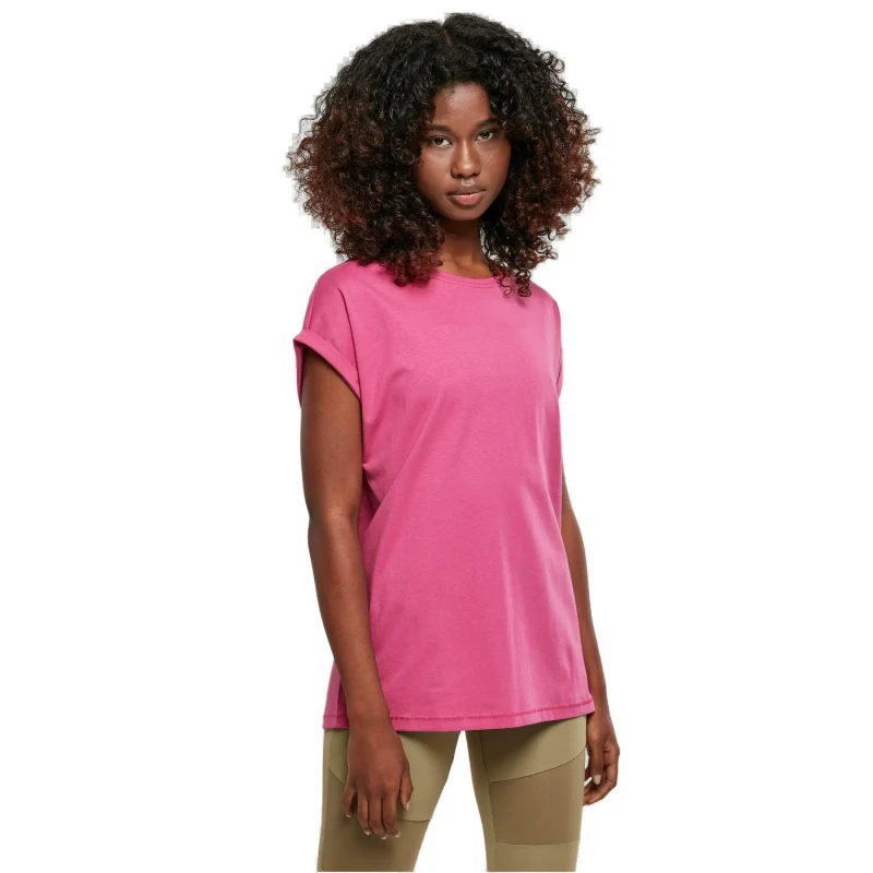 Image of Urban Classics Womens T-Shirt Urban Classics Extended Shoulder GT Rose Female 3XL