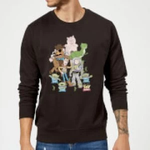 Image of Toy Story Group Shot Sweatshirt - Black