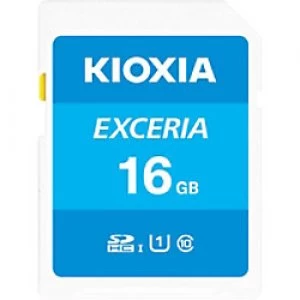 Image of KIOXIA SD Card Exceria U1 Class 10 16 GB