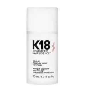 image of K18 Biomimetic Hairscience Leave-In Molecular Repair Hair Mask 50ml