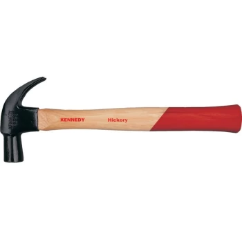 Image of Hickory Shaft 16OZ Claw Hammer - Kennedy