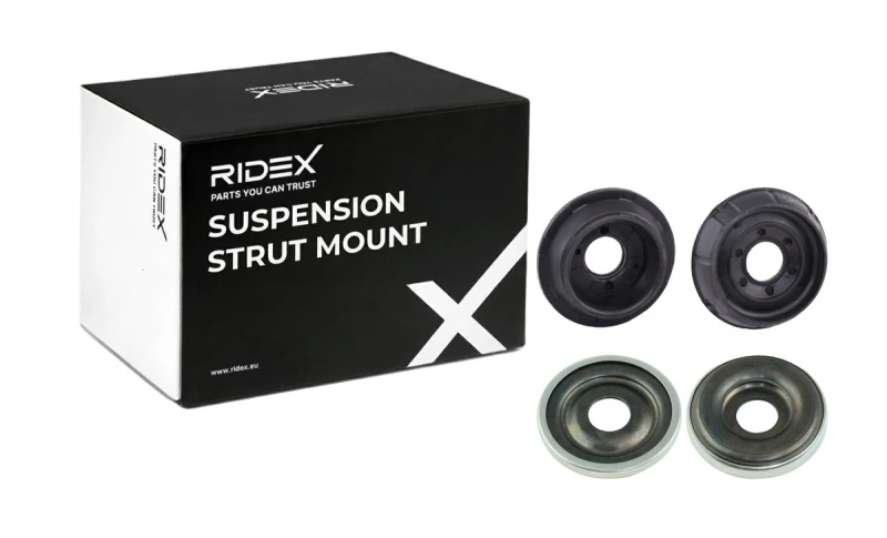 Image of RIDEX 1180S0931 Top strut mount Front Axle Suspension Strut Support Bearing (1180)