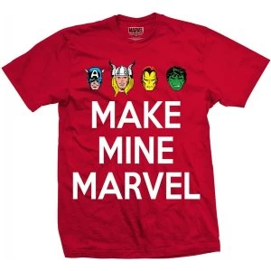 Image of Marvel Comics - Make Mine Mens Small T-Shirt - Red