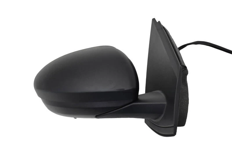 Image of PRASCO DA2327303 Wing mirror Right, black, Electric, Convex Outside Mirror (50)