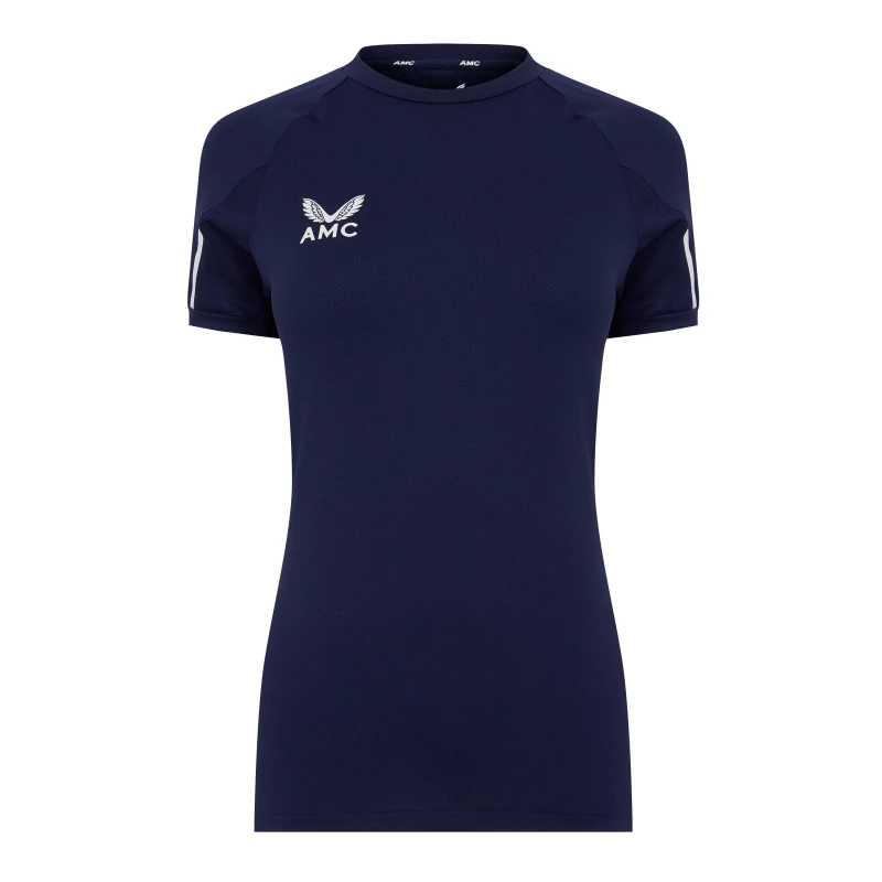 Image of Castore AMC Performance T-Shirt Womens - Blue Blue 8