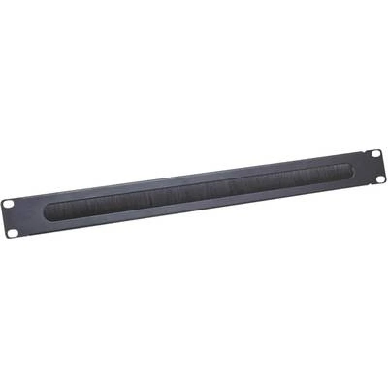 Image of Logilink LogiLink ORCEB1B 19" Server rack cabinet cable duct 1 U Black ORCEB1B