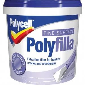 image of Polycell Fine Surface Filler Tub 500g