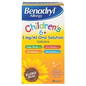 Image of Benadryl For Children 70ml