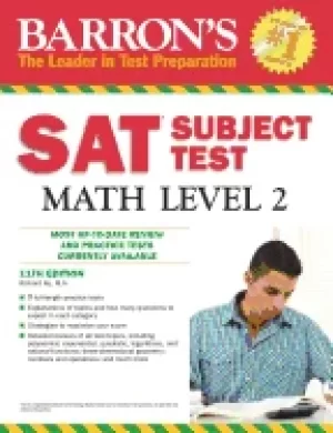 Image of barrons sat subject test math level 2 11th edition