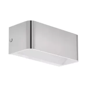 Image of Wall Light Colour Satin Nickel Front Cover Box Structure Bulb LED 10W Included
