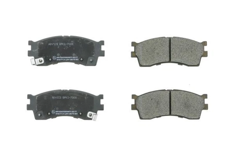 Image of AISIN BPKI-7008 Brake pad set Front Axle Brake Pad Set,disc brake (402)