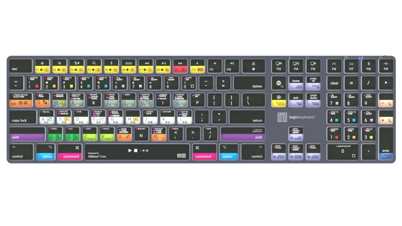 Image of Logickeyboard LKB-ABLT-TM-UK keyboard Home USB + Bluetooth QWERTY Engl