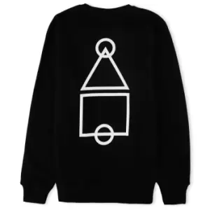 Image of Squid Game Iconic Sweatshirt - Black - L - Black
