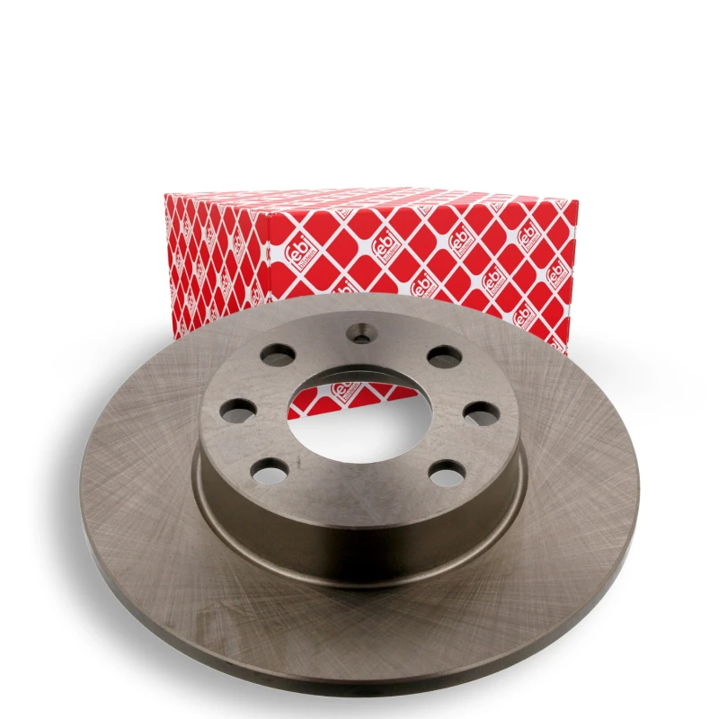 Image of FEBI BILSTEIN 02586 Brake disc Front Axle, solid, Coated Brake Disc (82)