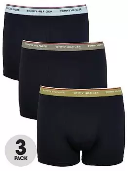 Image of Tommy Hilfiger Big & Tall Premium Essentials Trunks (3 Pack) - Multi, Size 2XL, Men