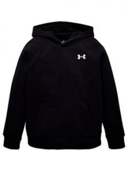 image of Urban Armor Gear Boys Rival Cotton Hoodie - Black/White, Size L, 11-12 Years