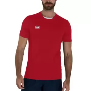 Image of Canterbury Unisex Adult Club Dry T-Shirt (L) (Navy)