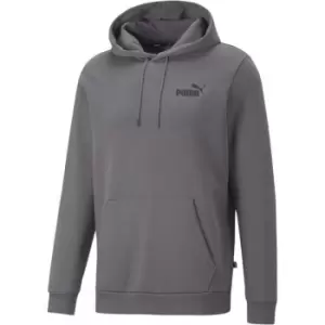 Puma Small Logo Hoodie Mens - Black