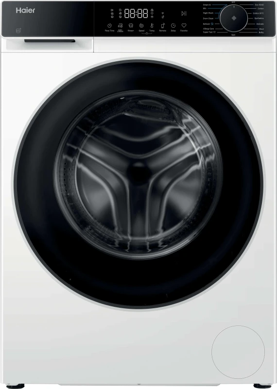 Image of Haier X Series 5 HW100-BP14357UUK 10KG WiFi Connected Washing Machine with 1400 rpm - White - A Rated