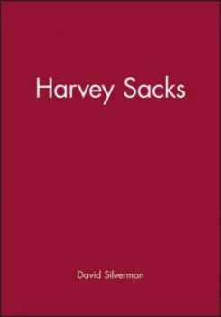 Image of Harvey Sacks by David Silverman Book