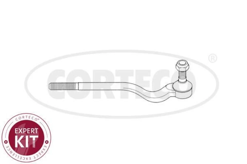 Image of Track rod end CORTECO 49399697