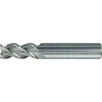 Image of 6.00MM Carbide Plain Shank 3 Flute High Helix Slot Drills - Uncoated